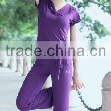 Hot sale yoga sport suits,casual tops and pants