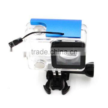 CNC Aluminum Alloy Housing lock buckle cap for Go Pro Hero4/3+ Camera Housing