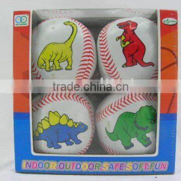 animal funny outdoor soft fooball 4"