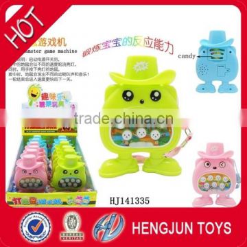 Surprise Candy toys playing hamster electronic game machine sale