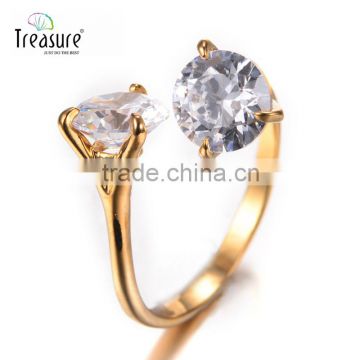 Europe and America style rings jewelry 925 silver ring diamond ring Latest design jewelry