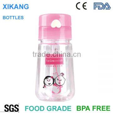 BPA Free Certificated FlipTop Straw Bottle