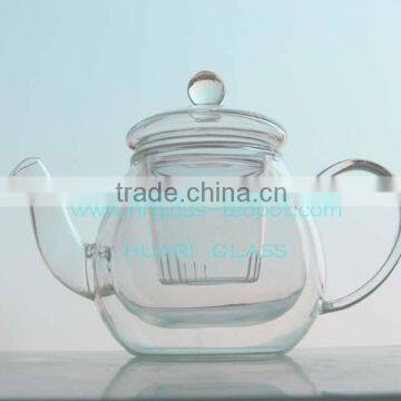 Double Wall Glass Teapot