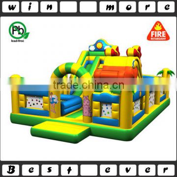 duck inflatable trampoline fun land for kids,inflatable playground balloon fun city