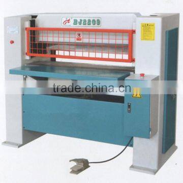 woodworking veneer guillotine machine