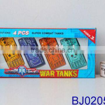 Cheap Small Plastic Toy Free Wheel Glider Pop up Army Tank Toy photo-2