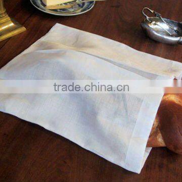 100% Retted Bamboo cloth Bread Bag for carrying and storing bread