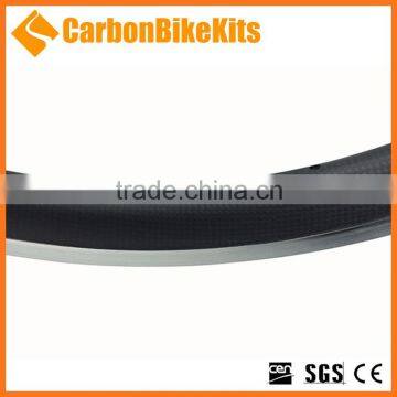 CarbonBikeKits 700C 25mm Wide 38mm Clincher Alloy Carbon Rim CA38-25