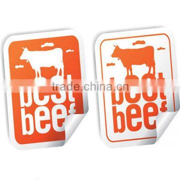 waterproof die cut sticker/printed sticker for vinyl sticker printing