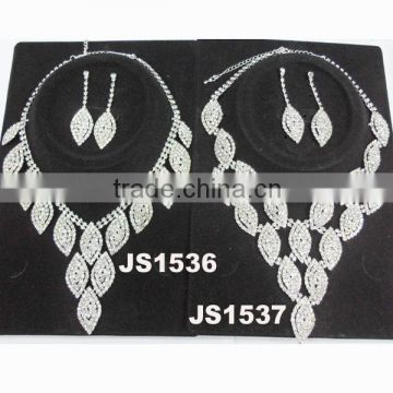 fashion ab stone necklace sets for sale