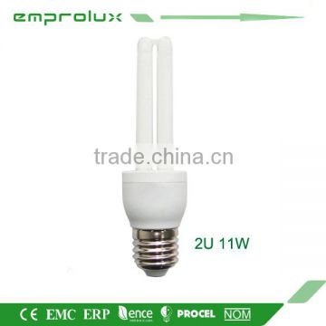 2U Half Spiral 11W Energy Save Lamp Bulb