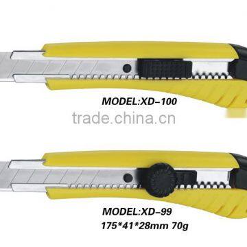 Plastic Handle 18mm Blade Cutter Knife Auto Lock Slider photo-3