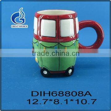 Special pumpkin carriage design ceramic tea cups milk cups beer cups