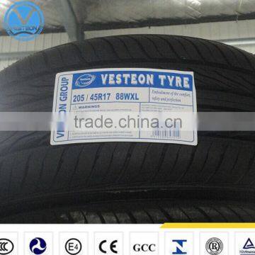 PASSENGER CAR TIRES from VESTEON Manufacturer with cheaper price based on high quality