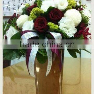 New Products Hotel Modern Decorative Stainless Steel Vase photo-4