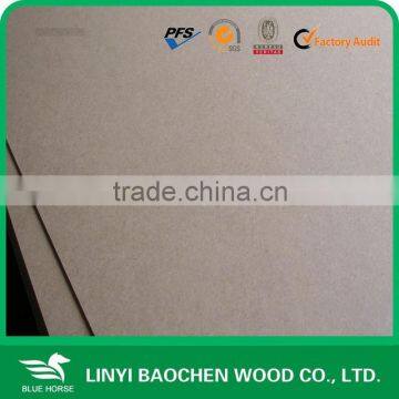 Chinese Linyi MDF factory E1 2.2mm for furniture panel