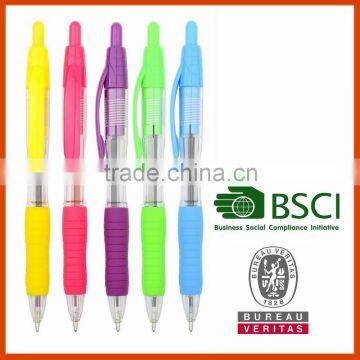 Plastic Pens Promotion Ballpoint Pen With Transparent Barrel Office & School Supplies photo-2