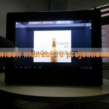 transparent lcd video advertising player with better supply