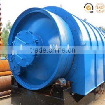 Water cooling system used tyre horizontal pyrolysis plant