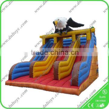 Inflatable Dual Lane Accelerator slide for sale hot party rental games