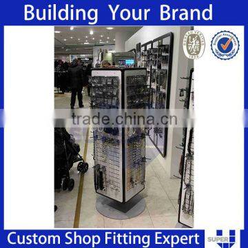 wholesale commercial MDF metal belt rack