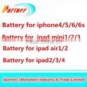 original battery new 100% for ipad2, 3, 4 mini , air repair exchange