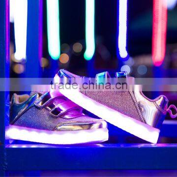 Hot Selling Led Light Kids Sneaker Shoes With USB Charge Breathable Kids Casual Shoes photo-5