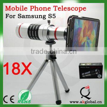 Smartphone 18X Optical Aluminum zoom camera Telescope lens