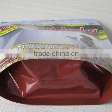 FDA Qyuality Aluminum Foil Material Stand Up Pouch With Zipper and Hanger Hole photo-2