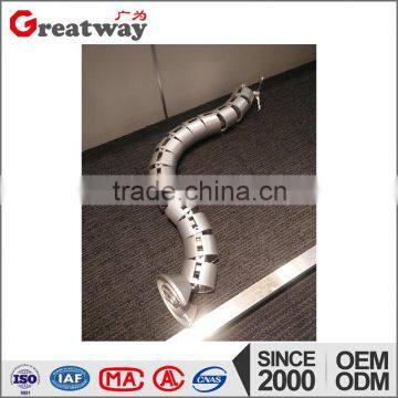 office computer desk Snake cable management plasctic cable organizer wire magement                        
                                                Quality Choice