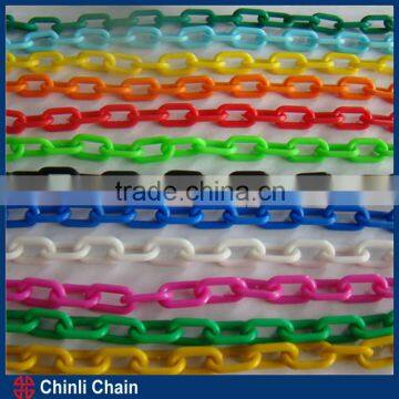 Barricading Plastic Link Chain,White Plastic Link Chain With Plastic Bucket photo-6