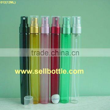 12ml perfume glass sprayer vial with cap