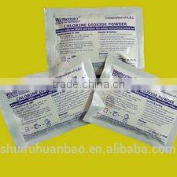 clo2 powder used in water treatment