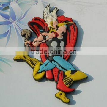 China factory custom 3d fancy rubber fridge magnet