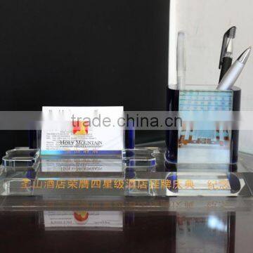 Personalized Crystal Office Stationery Items decoration