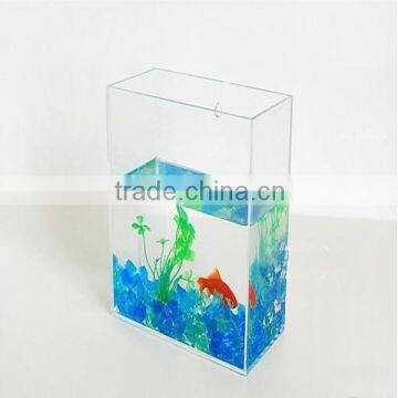 Transparent acrylic big fish tanks for sale