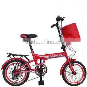 Latest fashion fold bike bicycle / pulldown cycle/ foldaway bicycle