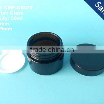 Empty 50g Amber Glass Jar photo-2