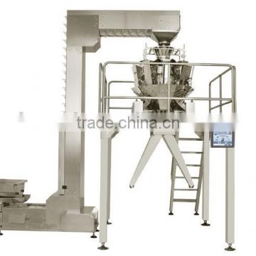 Manual Collecting Packaging System with multihead weigher, Food Packaging System