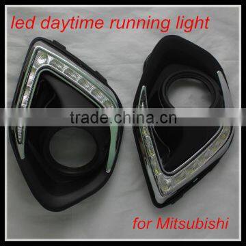 For Mitsubishi ASX 2013-2015 Daytime Running Light LED DRL car fog lamp