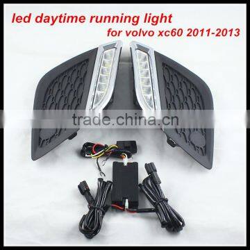 wholesale car accessory Daytime Running Light LED DRL fog lamp led head light fit for volvo xc60 2011-2013 led fog light