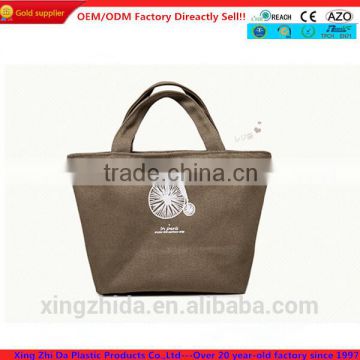 China supplier wholesale cotton canvas shopping bag