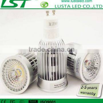 Spot Bulb LED COB 7W, Anti-glare Lens Design, 90-100lm/W, 3 Years Warranty,7W LED GU10 Bulb