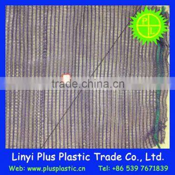 plastic onion/fruit mesh bag red color fruit net