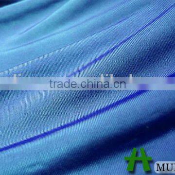 Shaoxing Textile FDY Polyester Dyed Shiny Knit Fabric photo-2