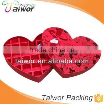 Wedding Occasion Heart Shape Chocolate Packing Box