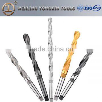 HSS M2 drilling tool taper twist drill black oxide