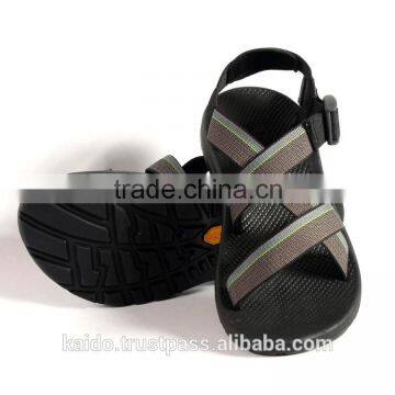 OEM/ODM Vietnam Company Newest Designed Sandal for Man Webbing Sandal Rubber Outsole 2015 photo-4