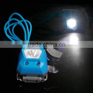 Mini High Power LED Rechargeable Headlamp Mining Hard Hat Lamp With ABS Nylon