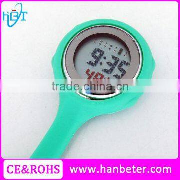 Easy to take multiple choice silicone hot nurse watch japanese movement quartz watch